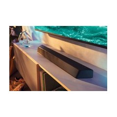 Philips TAB7807 31-Channel Soundbar System - Powerful, Sleek Black Design for Immersive Audio Experience